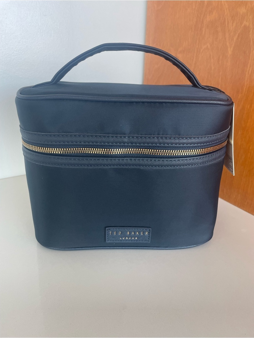 NWT - Ted Baker Blue Cosmetic Bag - Picture 2 of 7